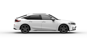 Honda Civic Hybrid front facing three quarter