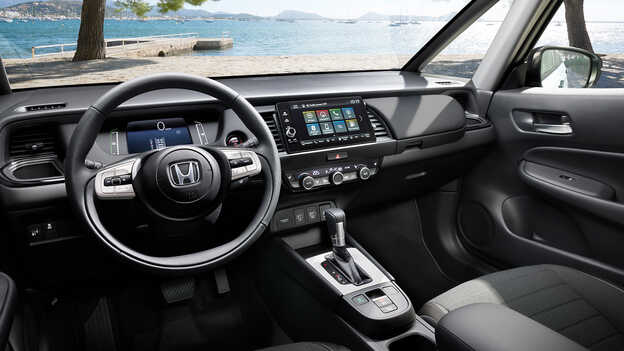 Detailný záber na systém Honda Connect
