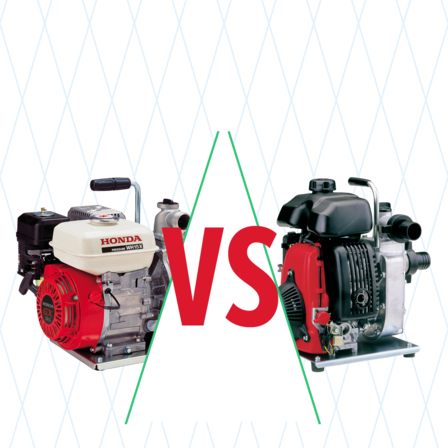 Obrázok porovnania vodných čerpadiel.