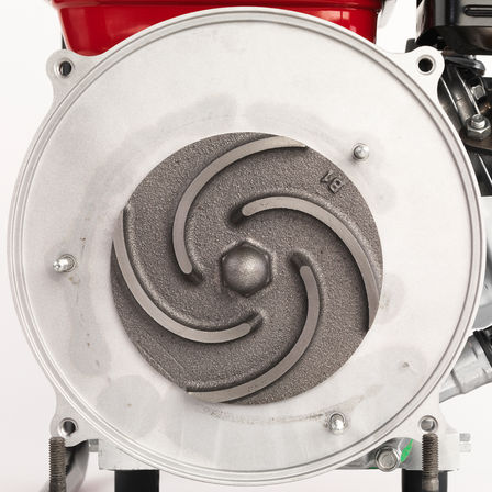 Pribl&iacute;žen&yacute; pohľad na &scaron;peci&aacute;lne navrhnut&yacute; impeler.